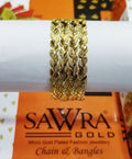 Sawra Gold Bangles 1377