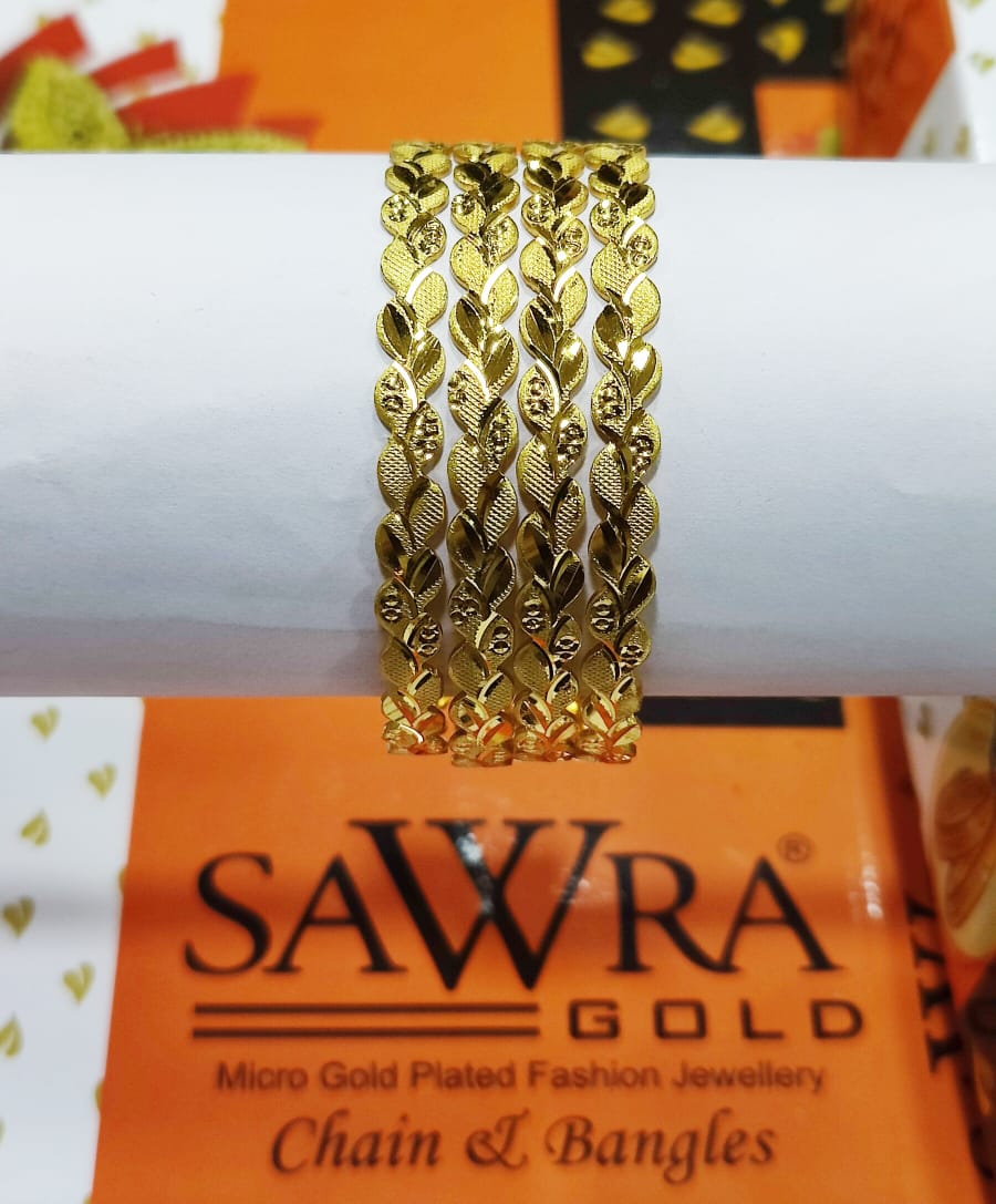 Sawra Gold Bangles 1377
