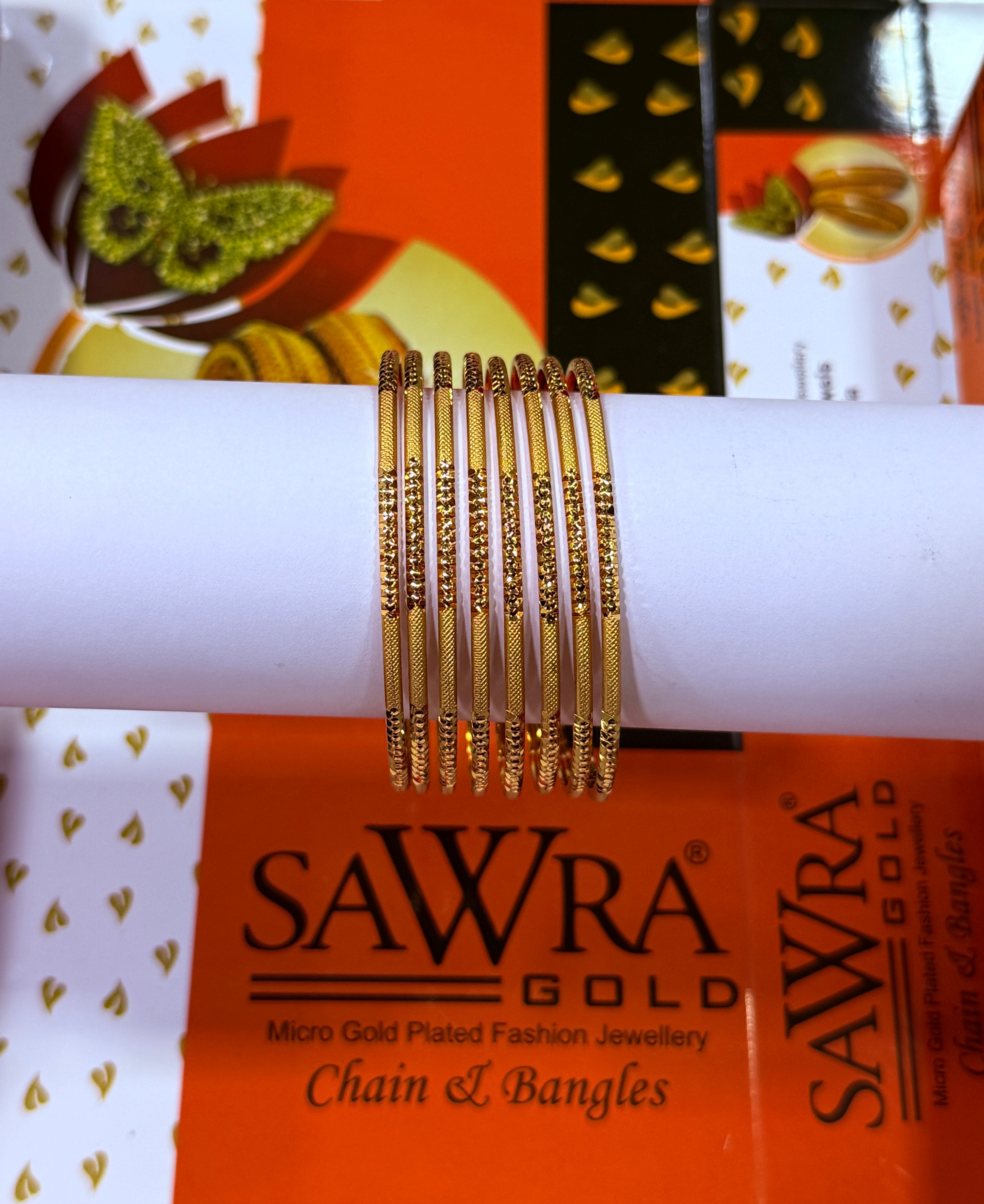 Sawra Gold Bangles 1434