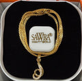 Sawra Gold Locket Chain 1660