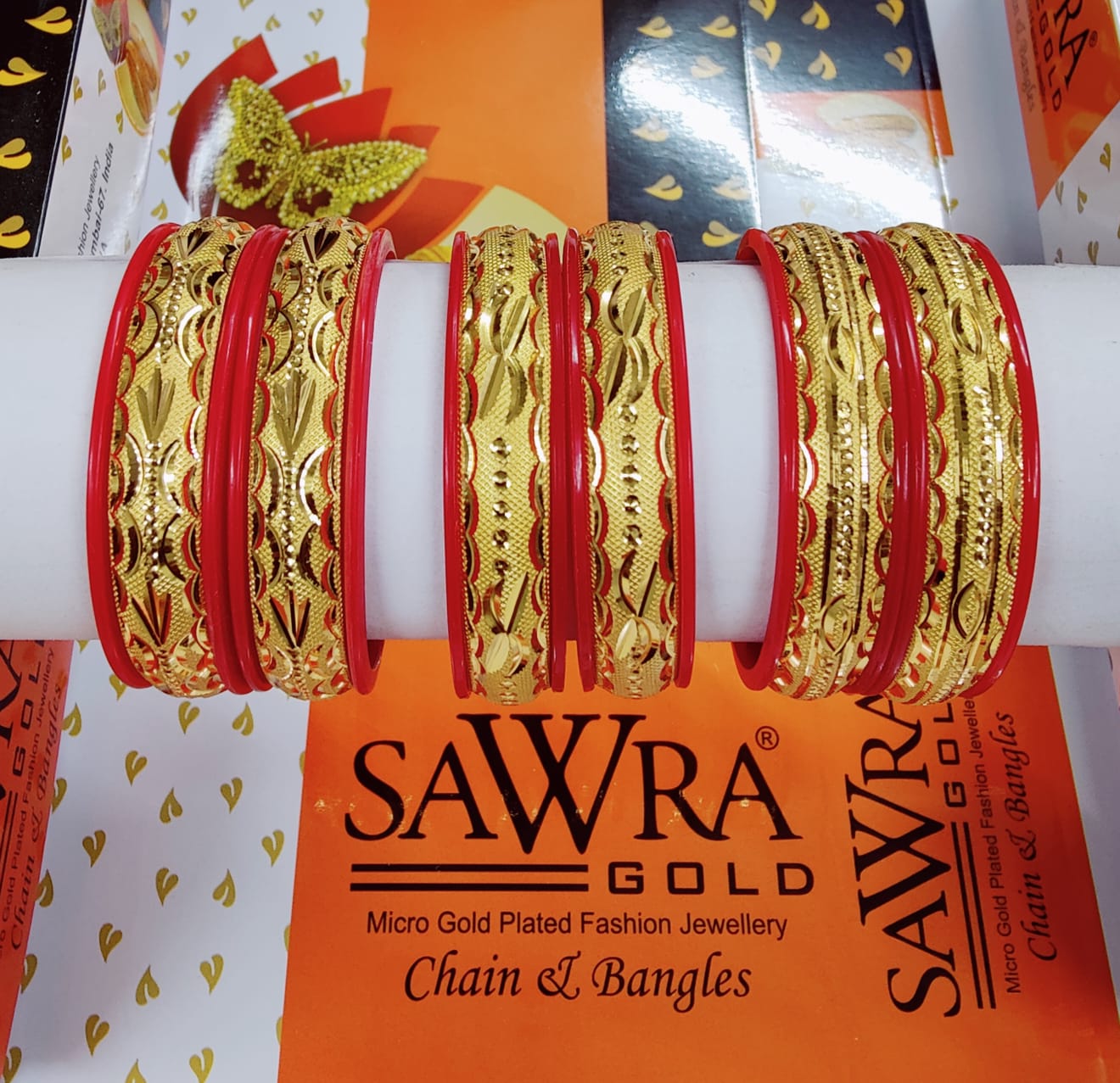 Sawra Gold Bangles 2370