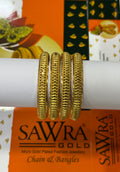 Sawra Gold Bangles 2557 (DZ)