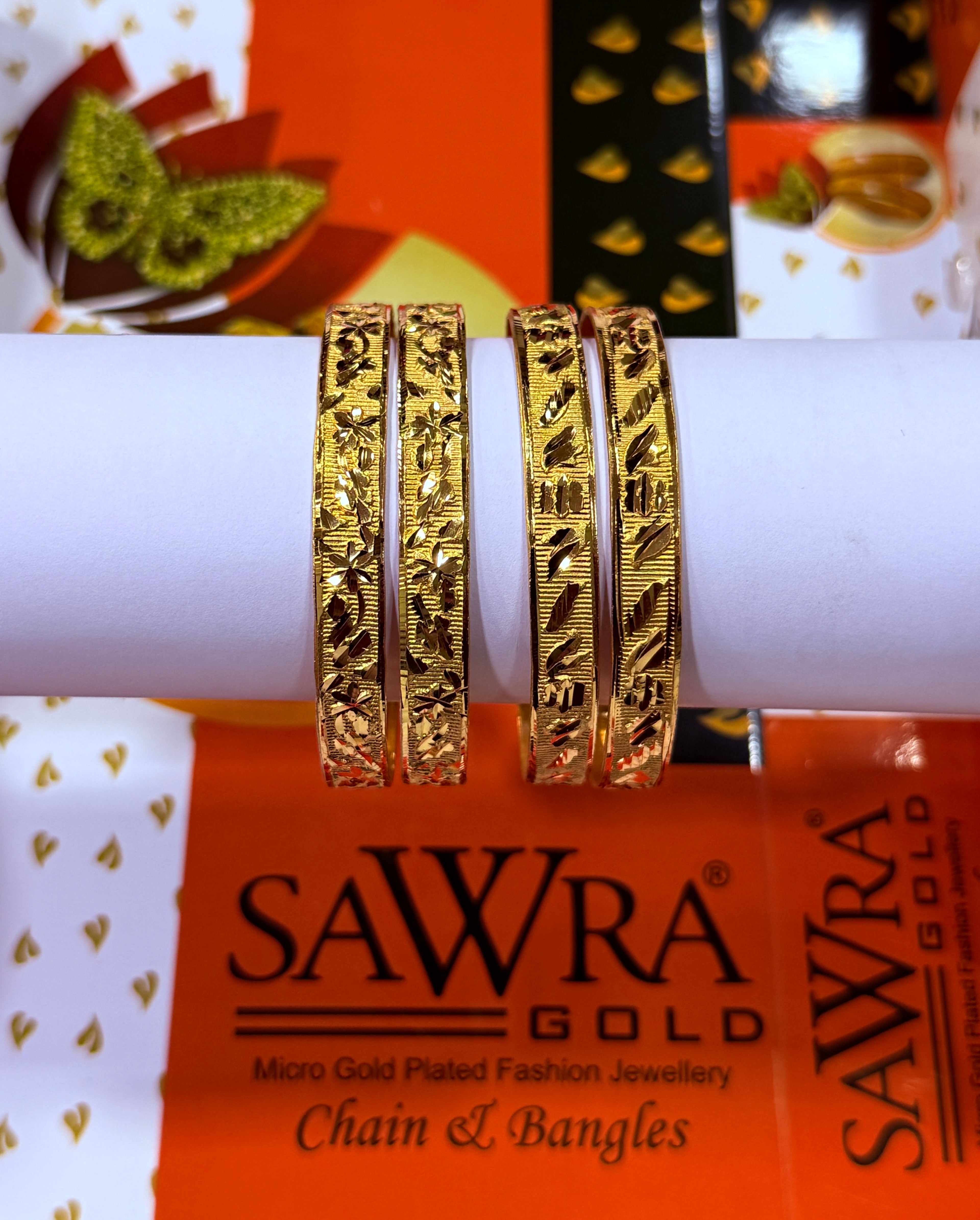 Sawra Gold Bangles 294