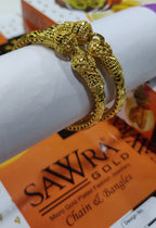 Sawra Gold Bangles 4114 (DZ)
