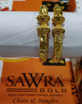 Sawra Gold Bangles 4118 (DZ)