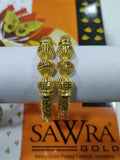 Sawra Gold Bangles 4120 (DZ)