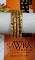 Sawra Gold Bangles 540 (DZ)