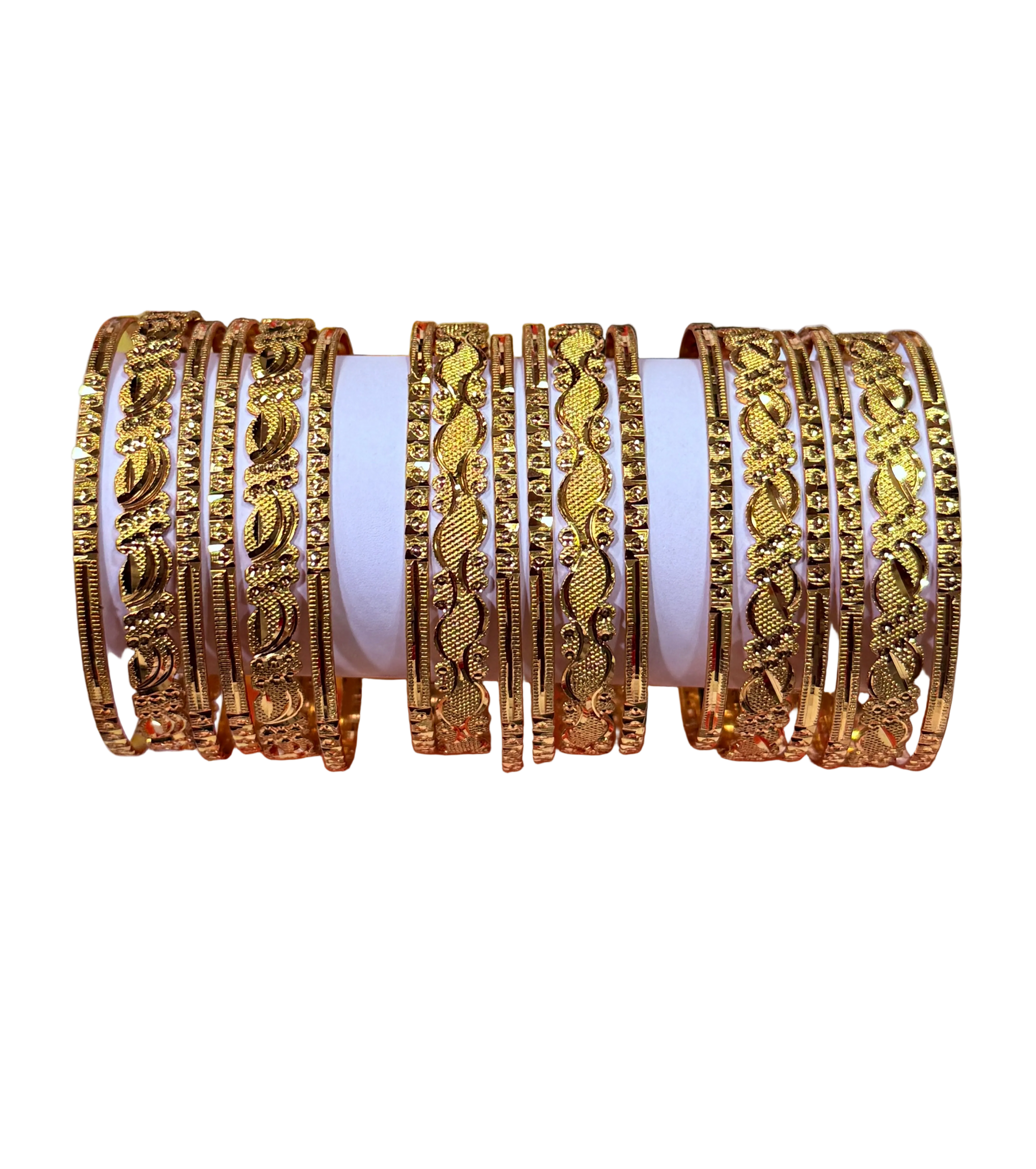 Sawra Gold Bangles 1621