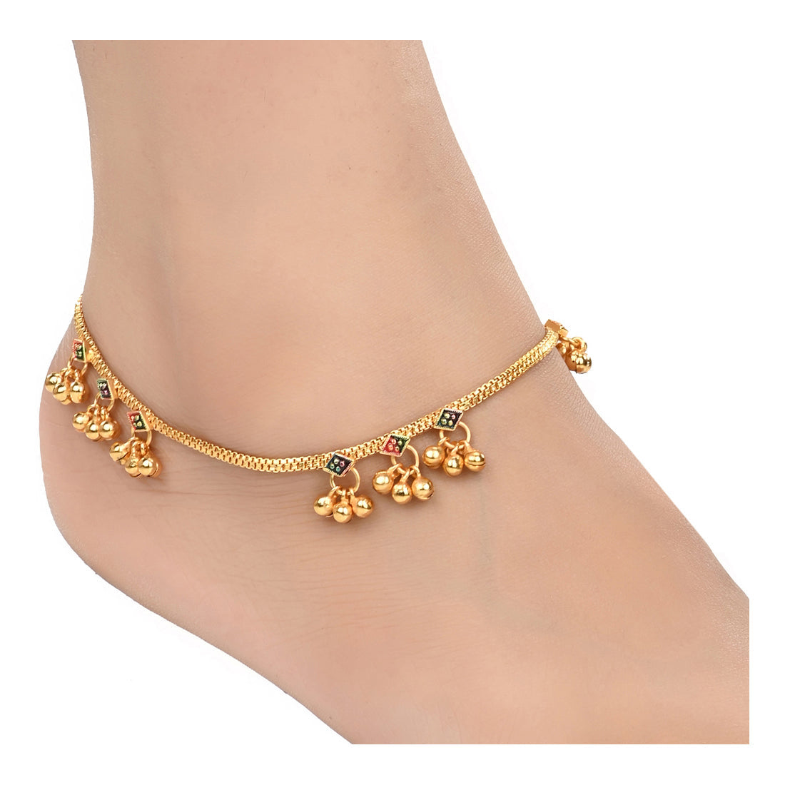 Sawra Golden Anklet 03