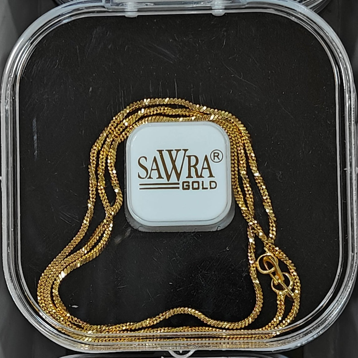 THIN TWISTED SAWRA CHAIN 012-30 inch